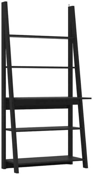Tiva Ladder Black Desk