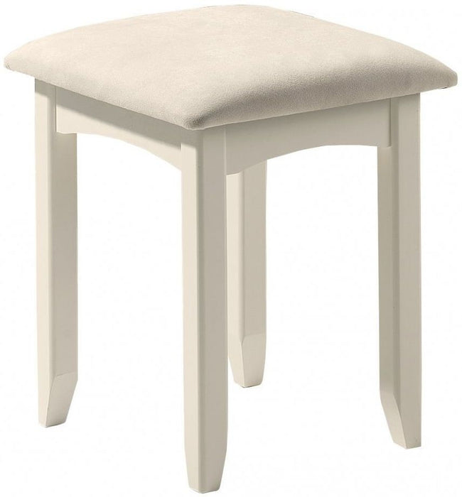 Cameo Stone White Pine Dressing Stool