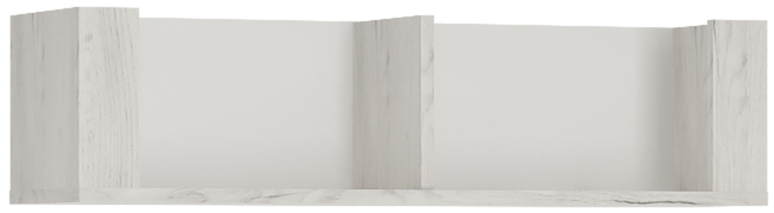 Angel White Oak 84cm Wall Shelf