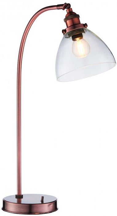 Hansen Aged Copper Table Lamp