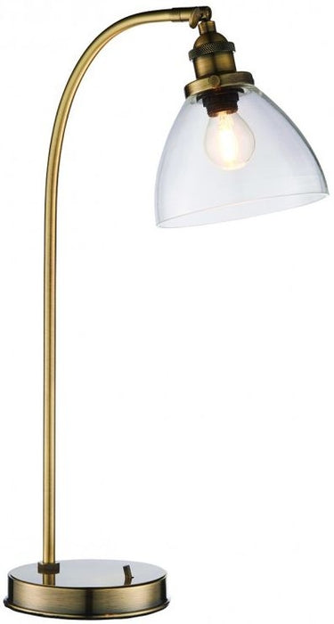 Hansen Antique Brass Table Lamp