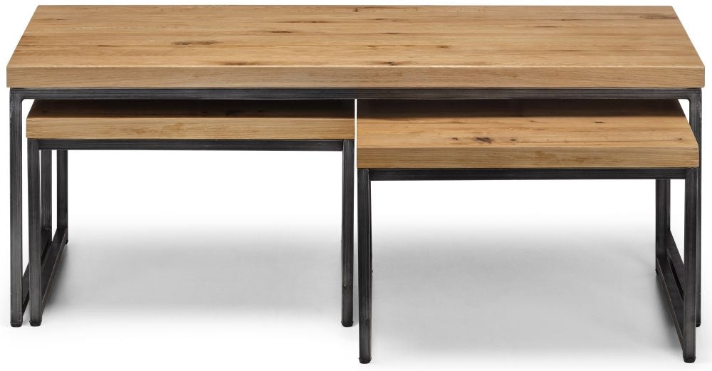 Brooklyn Rustic Nest of Coffee Tables