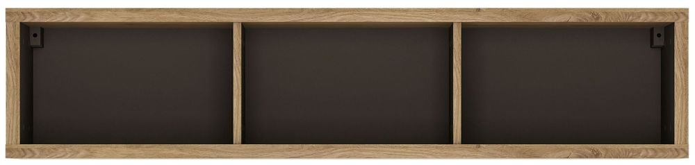 Shetland Oak Wide Wall Shelf