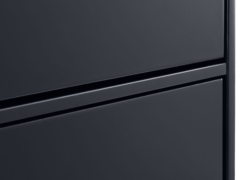 Alicia Anthracite 2 Door Combi Wardrobe