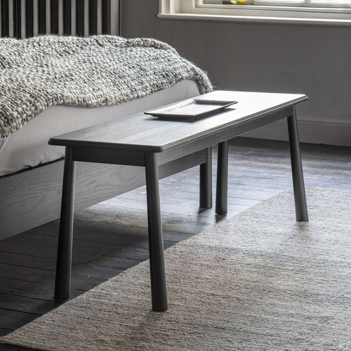 Wycombe Black Dining Bench