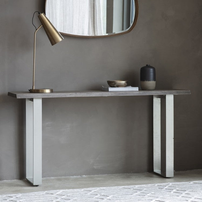 Huntington Grey Acacia Wood 160cm Console Table