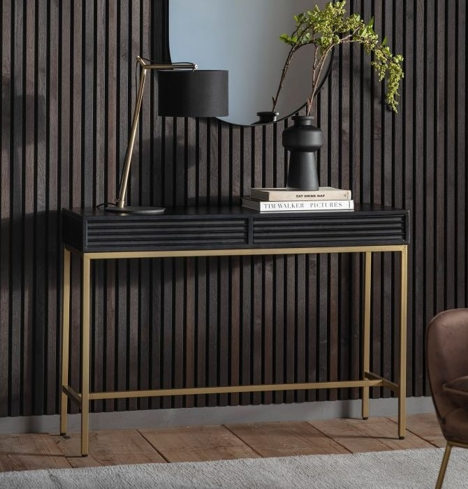 Ripple Console Table - 2 Drawers