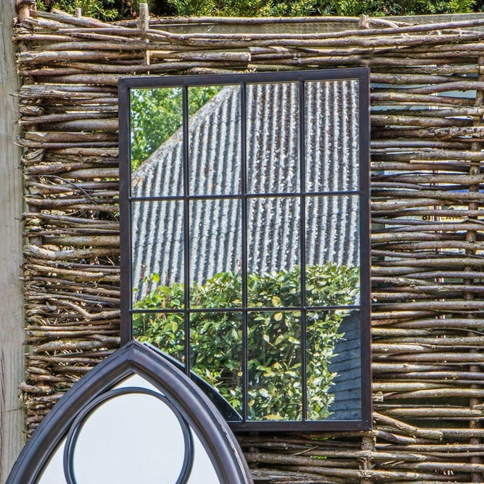 Zanetti Noir Outdoor Window Mirror - 50cm x 70cm