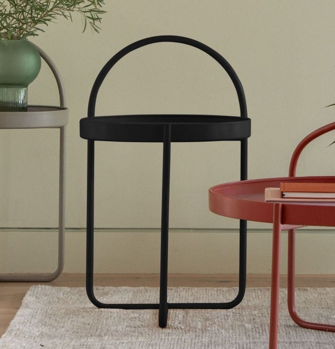 Melbury Black Side Table