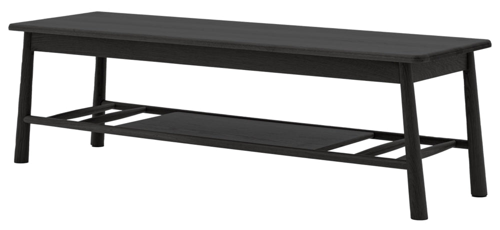 Wycombe 140cm Nordic Style Black TV Media Unit