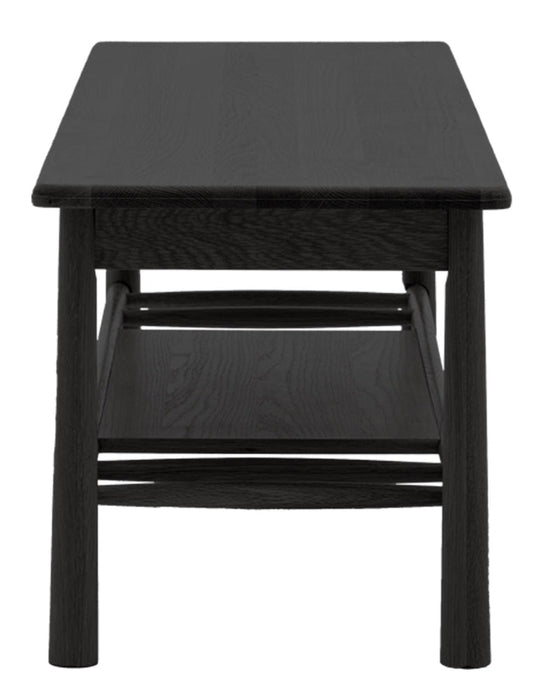 Wycombe 140cm Nordic Style Black TV Media Unit