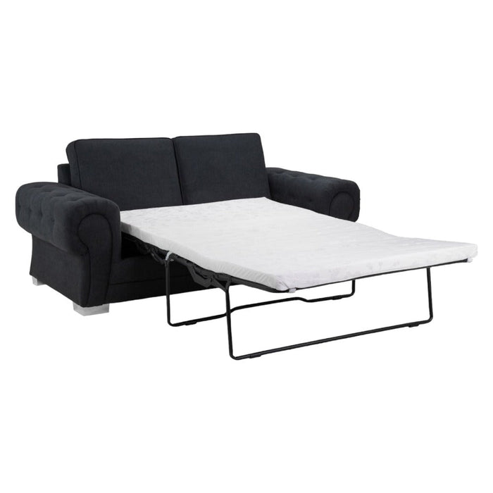 Verona Black 3 Seater Sofabed