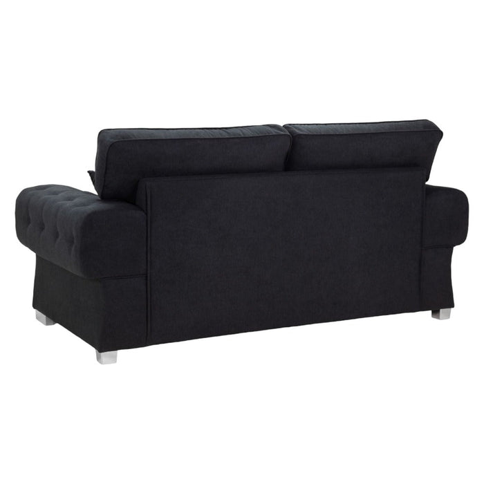 Verona Black 3 Seater Sofabed