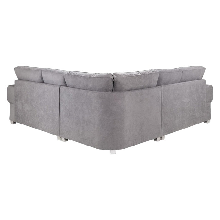 Verona Grey Large Corner Sofa
