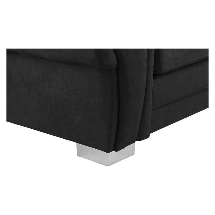 Verona Scatterback Black 3 Seater Sofabed