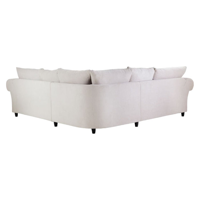 Windsor Fullback Stone Large Corner Sofa