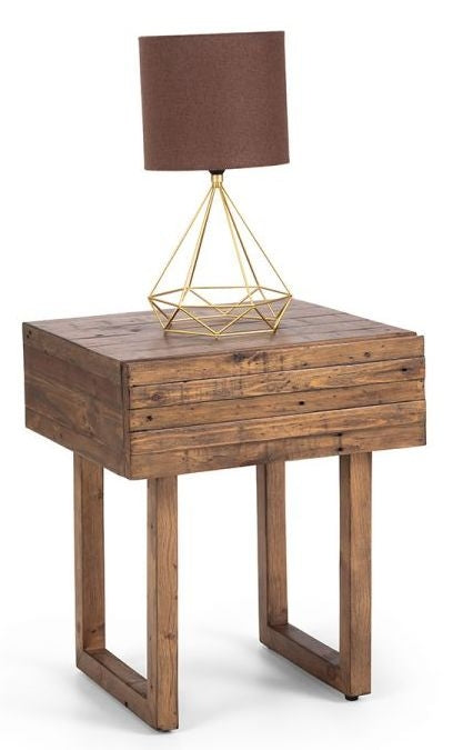 Woburn Brown 1 Drawer Lamp Table