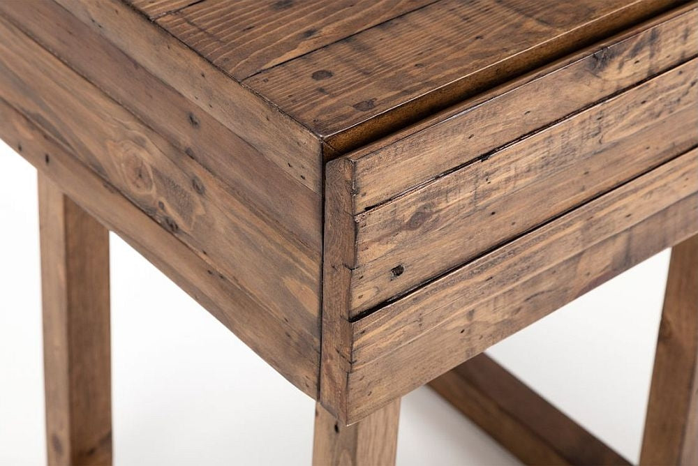 Woburn Brown 1 Drawer Lamp Table