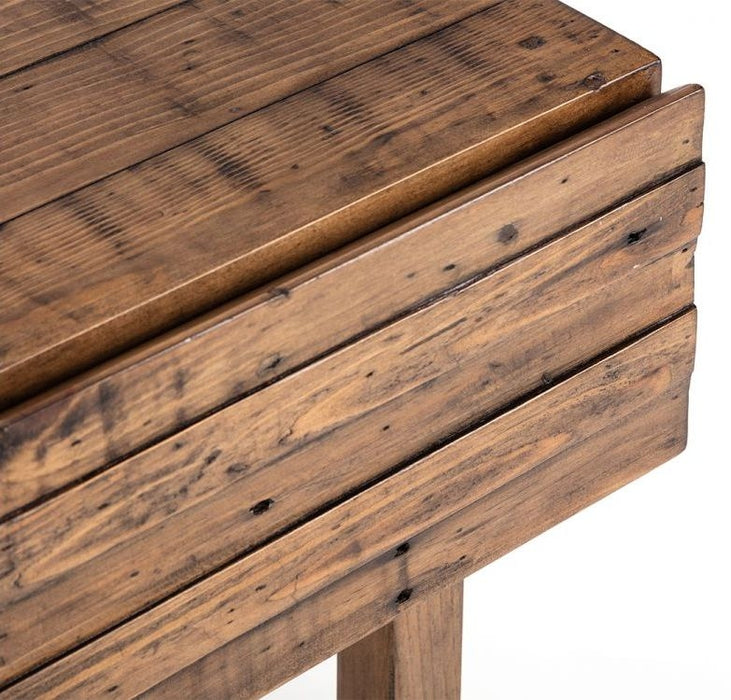 Woburn Brown 1 Drawer Lamp Table