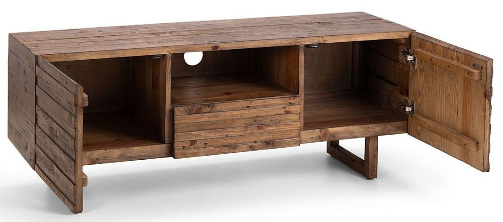 Woburn Brown Media Unit up to 59inch