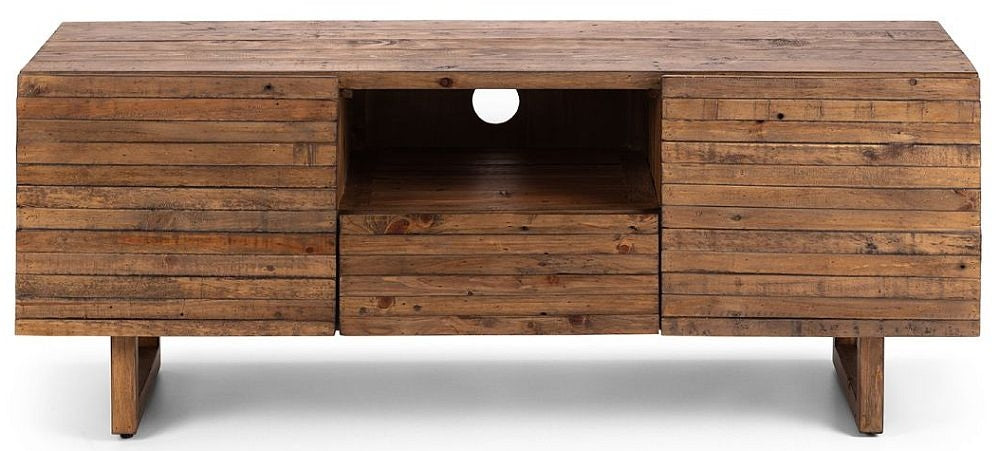 Woburn Brown Media Unit up to 59inch