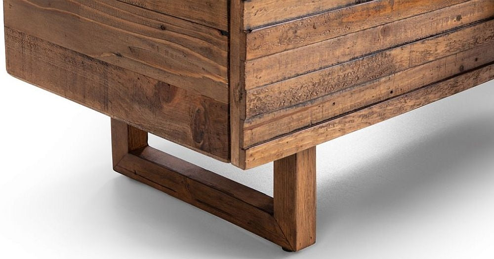 Woburn Brown Media Unit up to 59inch