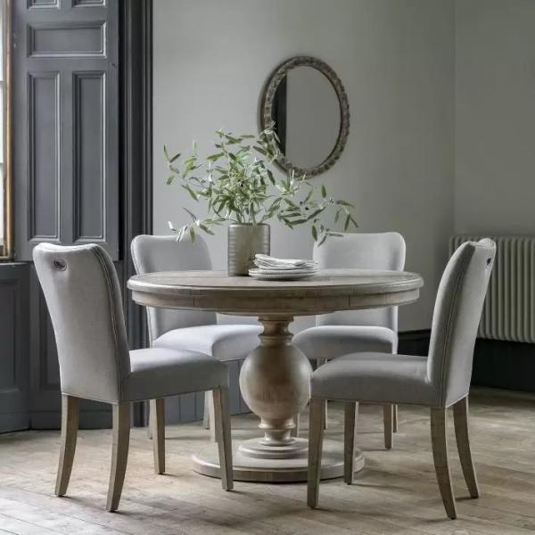 Vancouver Round Extending Dining Table