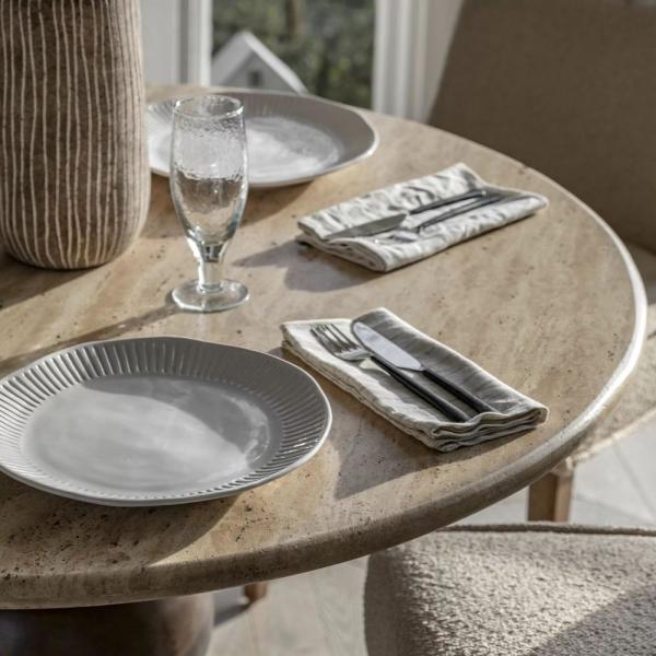 Sculpt Round Dining Table