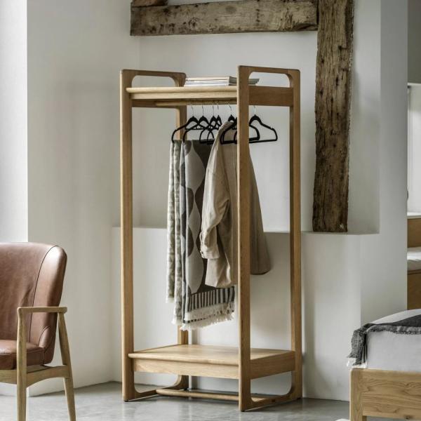 Craft Natural Open Wardrobe