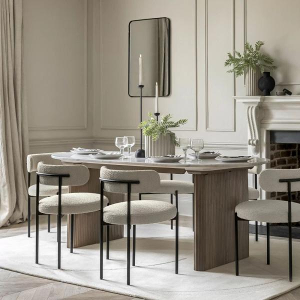 Marmo Oval Dining Table