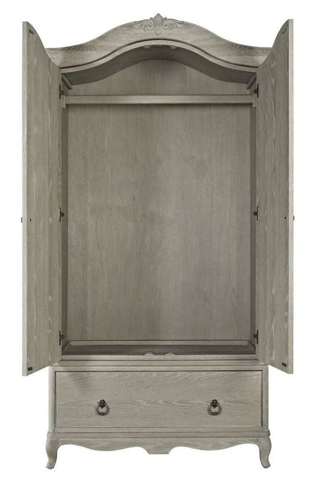 Willis and Gambier Camille Oak 2 Door 1 Drawer Double Wardrobe