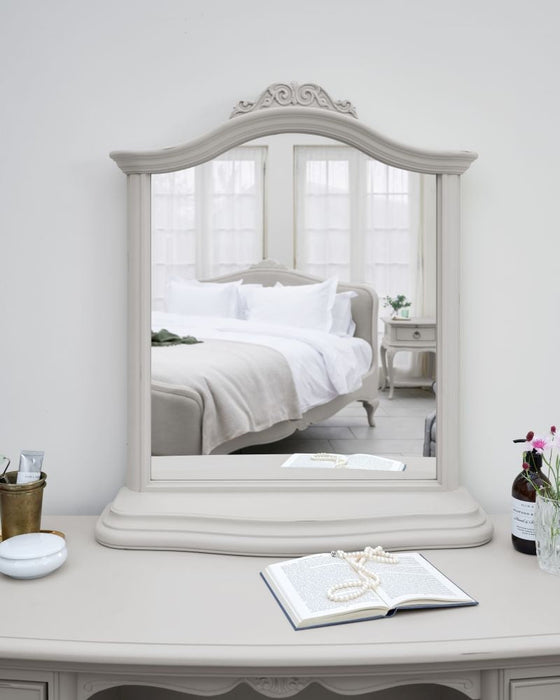 Willis and Gambier Etienne Grey Dressing Table with Mirror