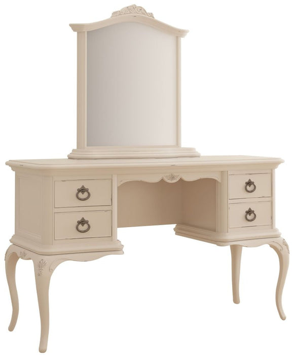Willis and Gambier Ivory Dressing Table and Mirror