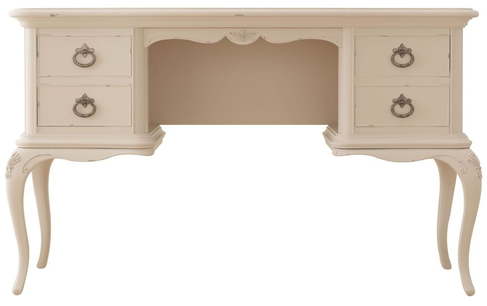 Willis and Gambier Ivory Dressing Table and Mirror
