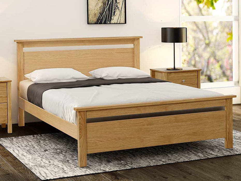 Limelight Nero 4ft6 Double Oak Wooden Bed Frame