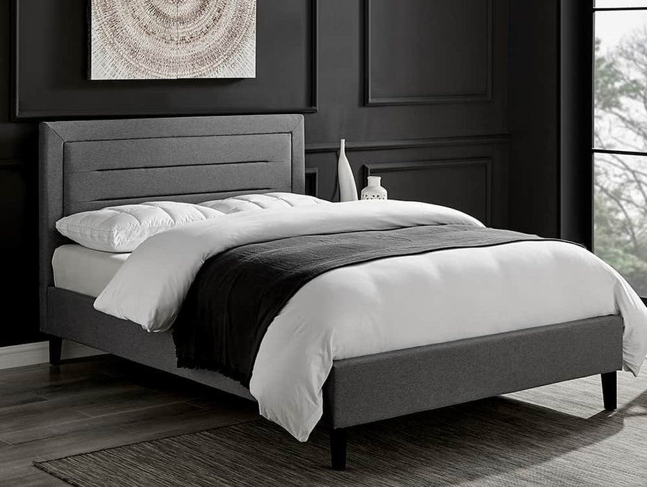 Limelight Picasso 4ft Small Double Grey Fabric Bed Frame