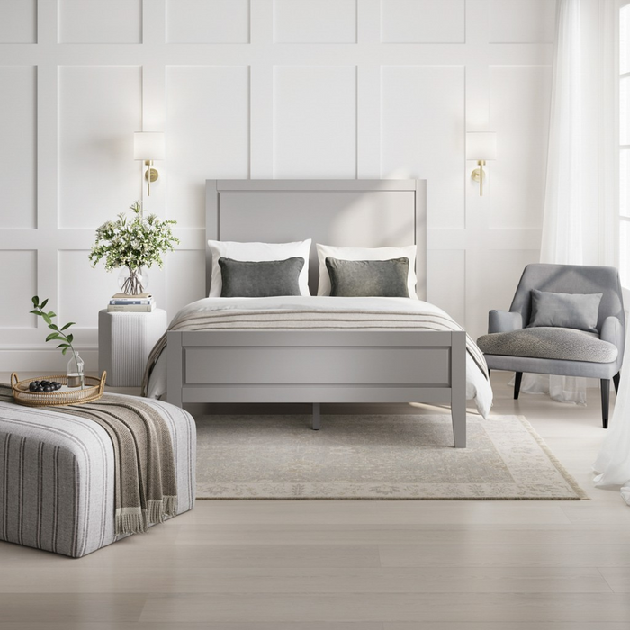 Bay Grey Double Bed