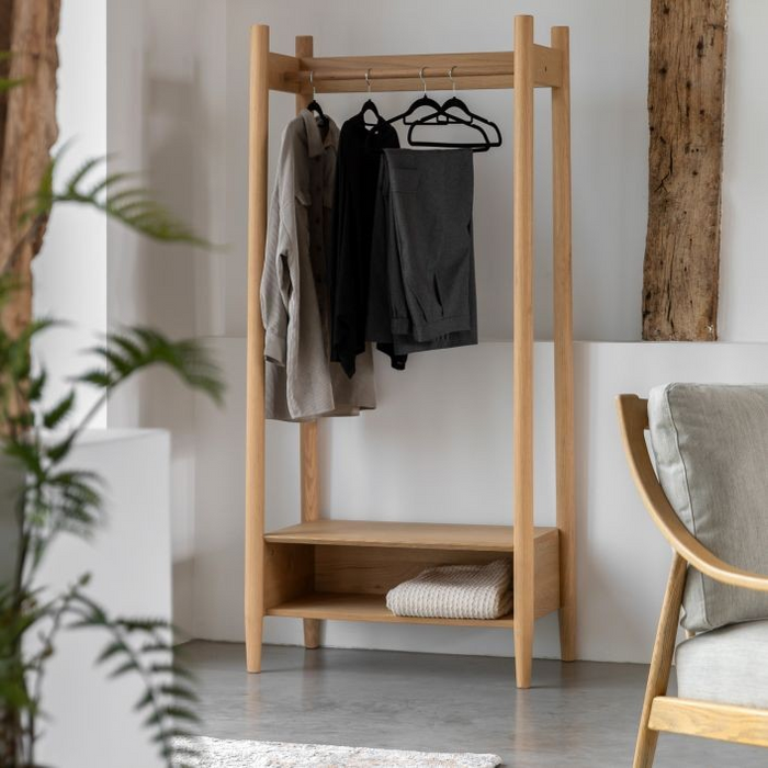 Hatfield Open Wardrobe Natural
