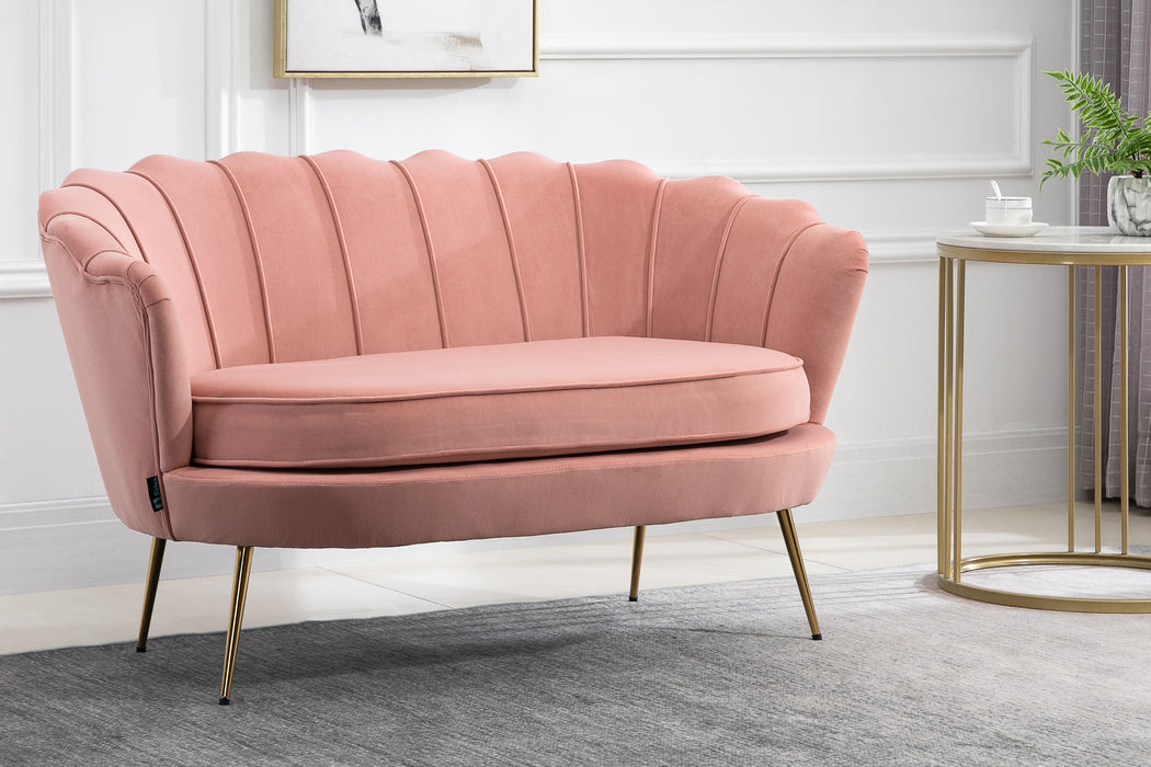 Birlea Ariel 2 Seater Sofa Coral