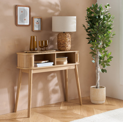 Birlea Axel Console Table Oak