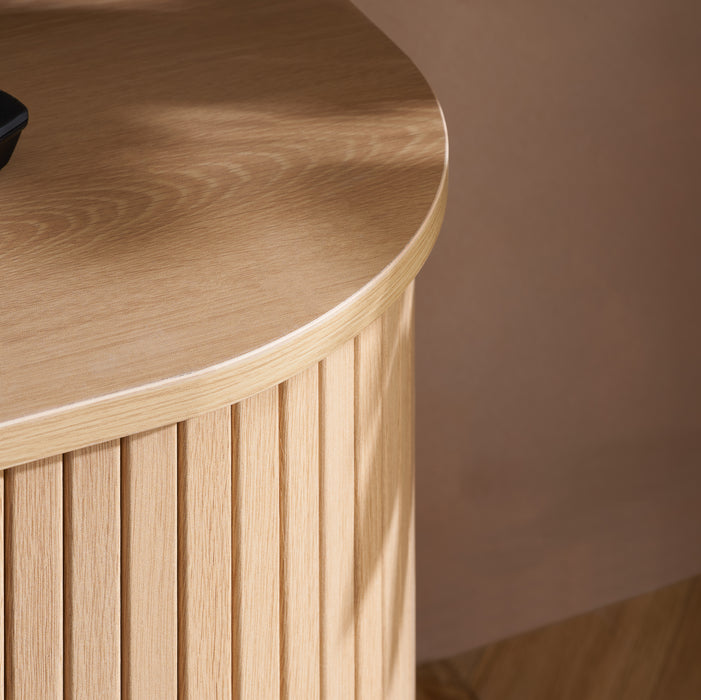 Birlea Axel Fluted TV Unit Oak