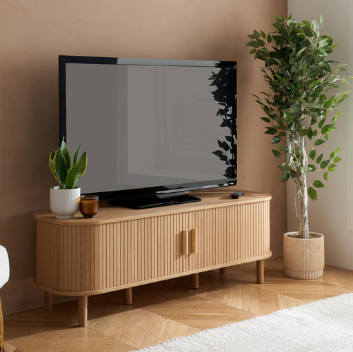 Birlea Axel Fluted TV Unit Oak