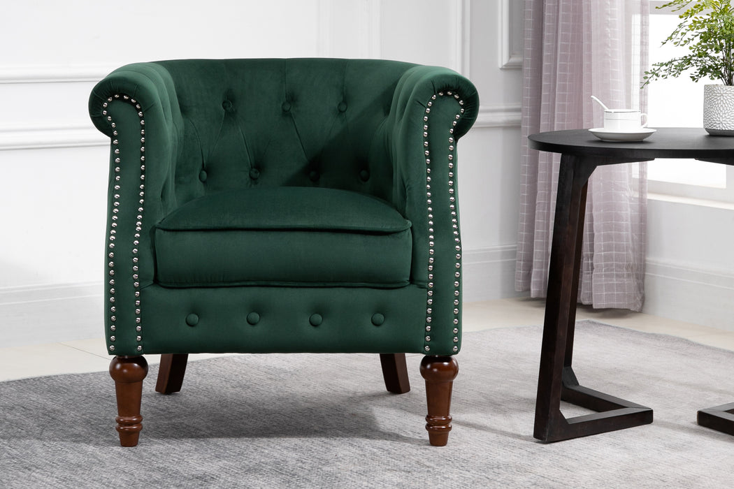 Birlea Freya Chair Green