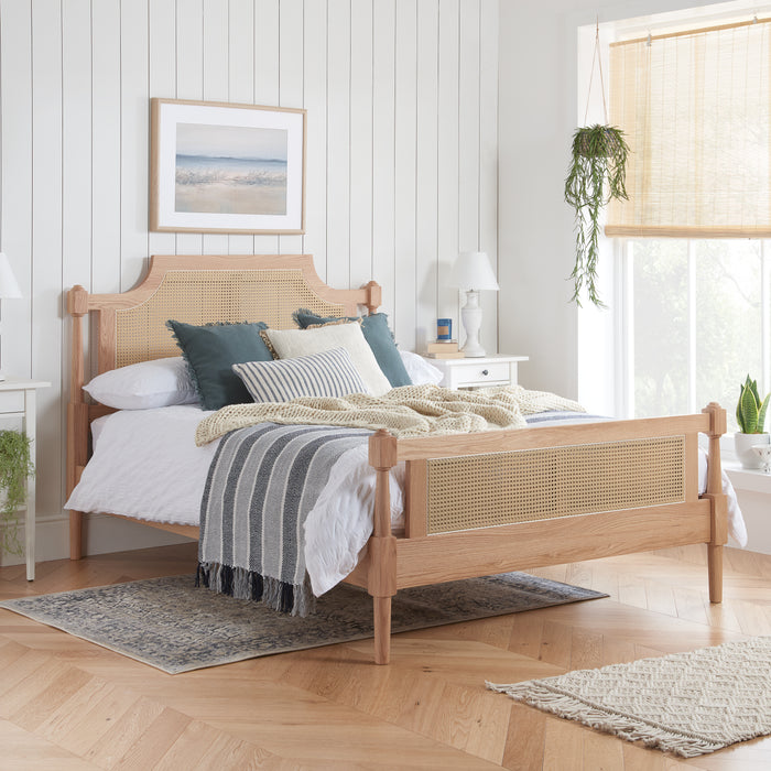 Birlea Geneva King Rattan Bed
