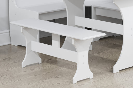 Birlea Hemington Corner Dining Set White