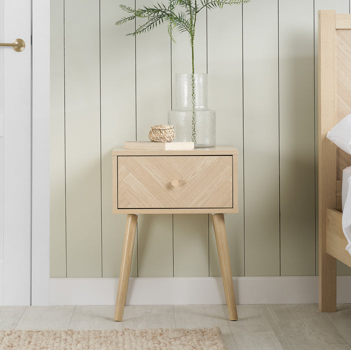 Birlea Herringford 1 Drawer Bedside
