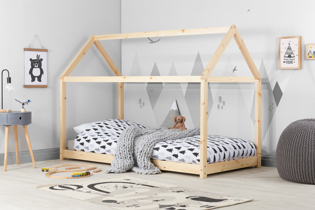 Birlea House Single Bed Pine