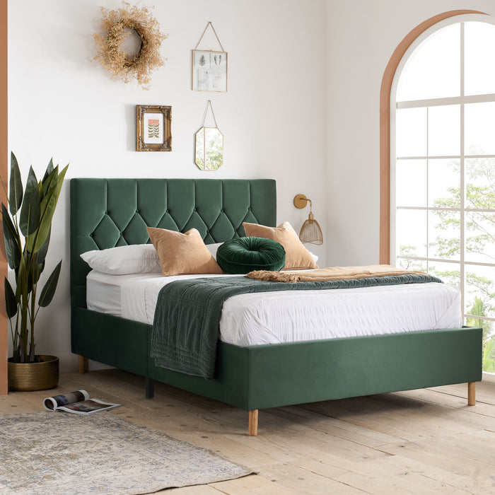 Birlea Loxley King Bed Green