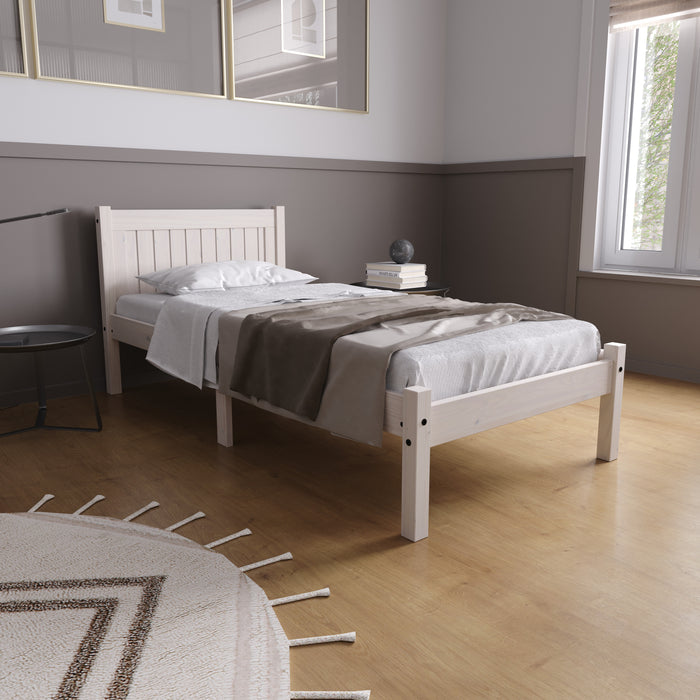 Birlea Rio Single Bed White