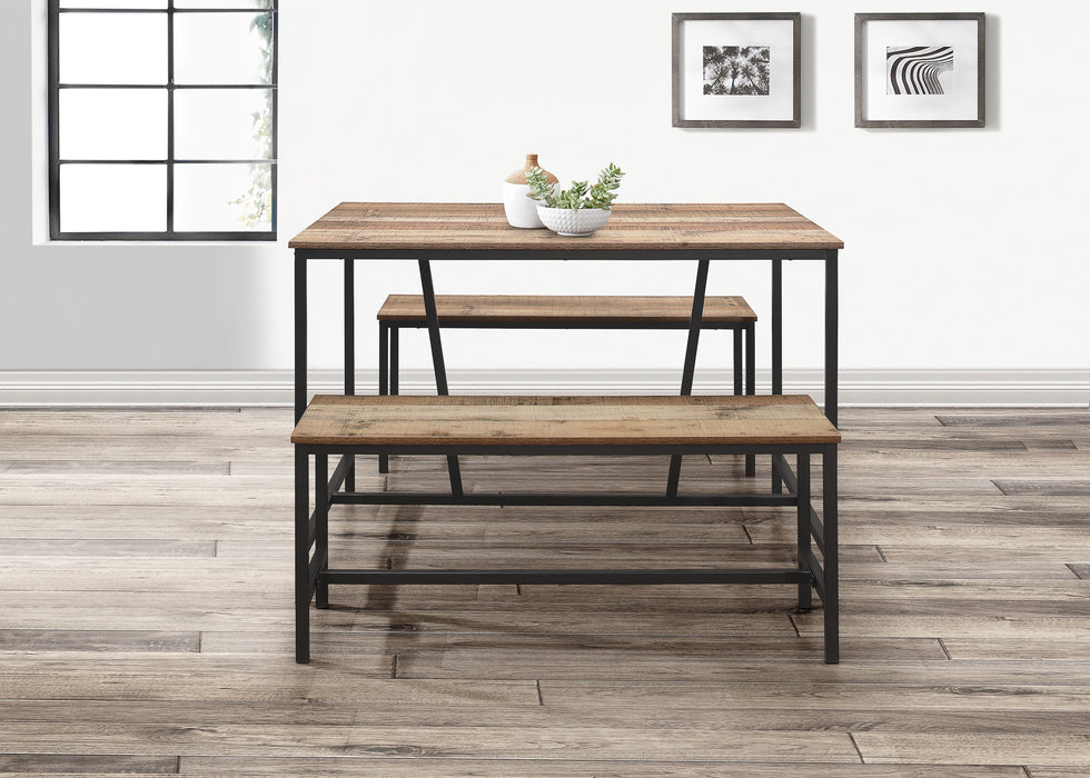 Birlea Urban Dining Table & Bench Set